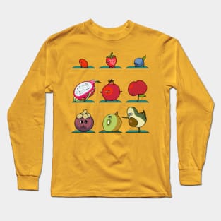 Super Fruits Yoga Long Sleeve T-Shirt